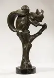 Red Squirrel with Nut by Sirio Tofanari, Bronze, offered Jul 2019