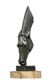 Drinking Horse Opalstone 102 cm high, 31 cm wide, 26 cm deep On view at: The Sculpture Park by Taurai Maisiri, sculpture, offered Jul 2019