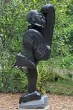 Morning Stretch Springstone by Tinei Mashaya, sculpture, sold Jul 2019