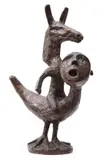 Horse on Bird Bronze by Quentin Clemence, Bronze, signed, offered Jul 2019