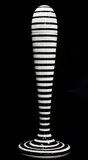 Lingham porcelain floor vase, circa 2002, manufactured by Alessi Edition 4 of 99 137cm high, 50cm wide On view at: The Sculpture Park by Guido Venturini, sculpture, sold Jul 2019