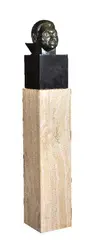 The Yes Man by Michael Bergt, bronze, sold Jun 2019