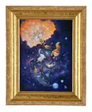 Cat Creation by Bill Bell, Oil on canvas, sold Jun 2019