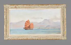 Untitled by William C. Loring, oil on canvas, offered May 2019