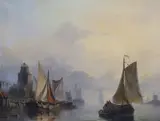 Untitled by Christiaan Lodewijk Willem Dreibholtz, oil on canvas, sold Jun 2021