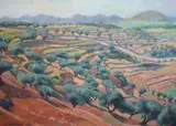 Near Ollioules, 1933 oil on canvas Signed and dated 1933 46 x 61 cm by Morris Kestelman, 1933, oil on canvas, sold Jun 2021