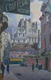 Untitled by Charles Maresco Pearce, oil on board, sold Jun 2021