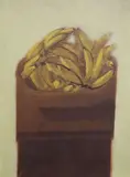 Untitled by Carlos Scliar, oil on board, sold Jun 2021