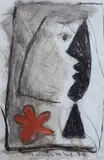 Untitled by Roy Turner Durrant, mixed media on paper, sold Jun 2021