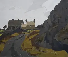 Capel Caersalemoil on canvasinitialled by Kyffin Williams, 1975, oil on canvas, sold Jun 2021