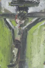 Untitled by Patrick Hayman, oil on board, sold Jun 2021