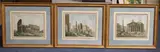 Rome: Pantheon, Colosseum and Campidoglio set of three watercolours 22 x 28.5cm A local Private Collection of Paintings & Prints by James Forbes, watercolor, sold Jun 2021