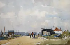 Untitled by Edward Wesson, watercolour on paper, sold Jun 2021