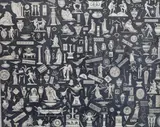 Etruscan Paper' engraving overall 34 x 41cm A local Private Collection of Paintings & Prints by R. Ackermann, engraving, sold Jun 2021