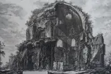 Veduta del Tempio Ottangolare di Minerva Medicaetchingsigned by Giovanni Battista Piranesi, etching, sold Jun 2021