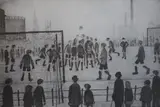 The Football MatchLithographSigned in by L. S. Lowry, Lithograph, sold Jun 2021