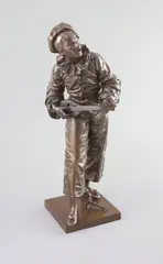 Au Clair de la Lune by Eutrope Bouret, bronze, sold Jun 2021