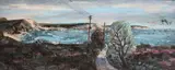 Coastal landscapeOil on boardSigned28 by Rowland Suddaby, Oil on board, sold Jun 2021