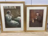 A flautist by Henry Terry, watercolor, sold Jun 2021