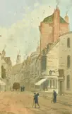 British, 'Eastgate Street, Cloisterham by Paul Braddon, watercolour, offered Jul 2022