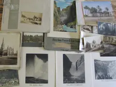 a collection of photographs, Yellowstone and Colorado (Q). by U. S. A., photograph, sold Jul 2022