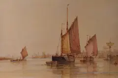 Untitled by Frederick James Aldridge, watercolour, sold Jun 2017