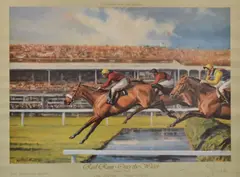 Red Rum - Over the Water by Neil Cawthorne limited edition, print, sold Jun 2017