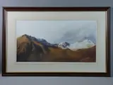 Yr Wyddfa a Crib Goch by Rob Piercy limited edition, print, sold Mar 2017