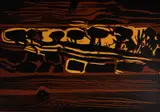 Wood Edge' 24 x 30cms by Bert Isaacs limited edition, Wood Edge', sold Feb 2017