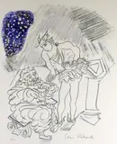 Journey Towards the North' by Robert Sanesi, entitled 'From a Conversation between Hermes and Menipeus on a Field of Snow by Ceri Richards limited edition, lithograph, offered Feb 2017
