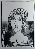 Celtic Maiden` by John Bellany limited edition, lithograph, offered Feb 2017