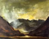 Print - Nant Ffrancon by Kyffin Williams Ra limited edition, print, sold Feb 2017