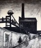 Untitled by George Chapman rare limited edition, etching, sold Feb 2017