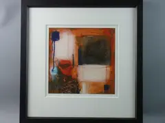 Coloured print - abstract interior scene by Limited Edition, print, offered Jan 2017