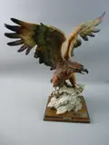 the large figure in animated pose with by Guiseppe Armani Eagle Sculpted For Capodimonte, sculpture, offered Jan 2017