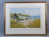 Coloured print - 'Summer Time by the Sea by Warren Williams Arca limited edition, print, offered Nov 2016