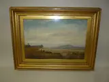 Relaxing by the Estuary, oil on canvas (behind glass), signed J. Elliot and by James Elliot, 1889, oil on canvas, sold Nov 2015