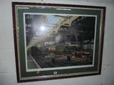 a signed print of the Albert Hall at the Station, signed lower right by Terence Cuneo, print, sold Nov 2015