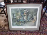 D'Artagnan and the Three Mouseketeers, signed limited edition print 367/850 by Cuneo Terence, print, sold Jul 2015