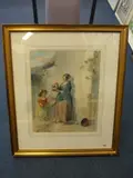 (1807-1879), The Pet Bird, large framed watercolour, signed lower left 'P.F. by Paul Falconer Poole, watercolour, sold May 2015