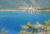 Viznau by Albert Goodwin, 1919, Watercolour with bodycolour, sold Dec 2015