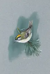 Untitled by Bryan Reed, Gouache on grey paper, sold Dec 2015