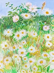 Wild flowers on a roadside hedge Signed and dated 1998 Watercolour over pencil 60 x 43.5cm ++Good condition by Frederick Gore, 1998, Watercolour over pencil, sold Dec 2015
