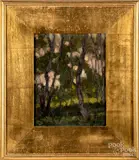 Shade Light by Al Gury, oil on board, sold Jun 2019