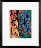 works two - 11" x 8 1/2" and 8 1/2" x 14". by John Vander, mixed media, sold Jun 2019