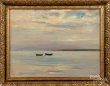 seascape by Walter L. Dean, oil on canvas, sold Jun 2019