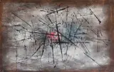 Bataille by Bernard Quentin, 1955, Gouache, sold Sep 2023