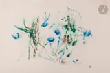Sans titre by Henri Michaux, 1956, Aquarelle, sold Sep 2023