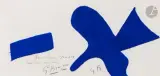 Oiseau bleu by Georges Braque, Gouache, sold Sep 2023