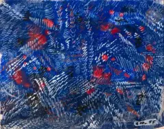 Prolifération 1 by André Masson, 1955, Gouache, sold Sep 2023
